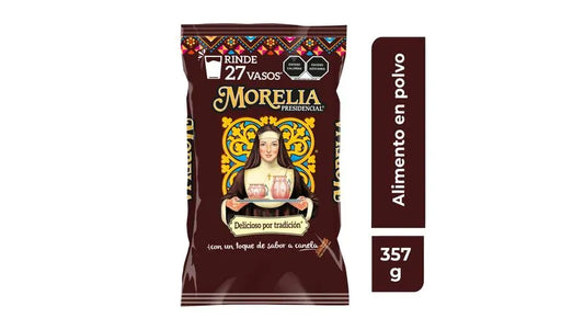 MORELIA CHOCOLATE POLVO BOLSA 24/357 G + 24%(445G)