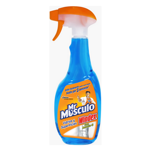 MR MUSCULO WINDEX LIMPIADOR DE VIDRIOS 12/500 ML