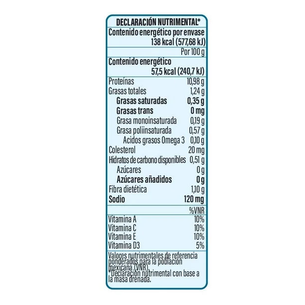 NAIR ATUN EN AGUA + VITAMINAS 24/120 G