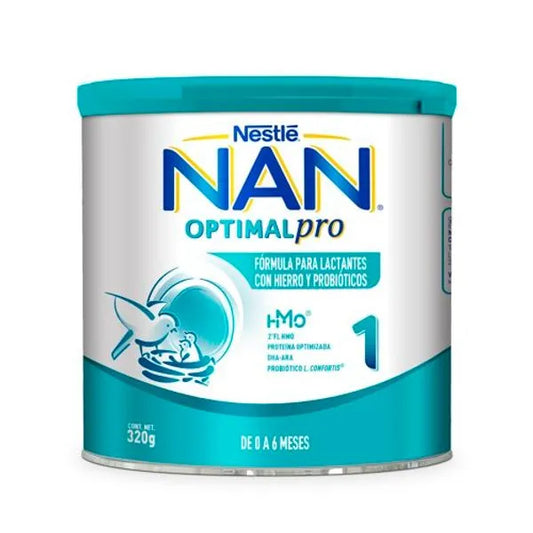 LECHE NAN 1 FORMULA OPTIMAL PRO 12/320 G