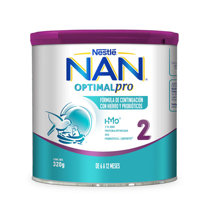 LECHE NAN 2 FORMULA OPTIMAL PRO 12/320 G