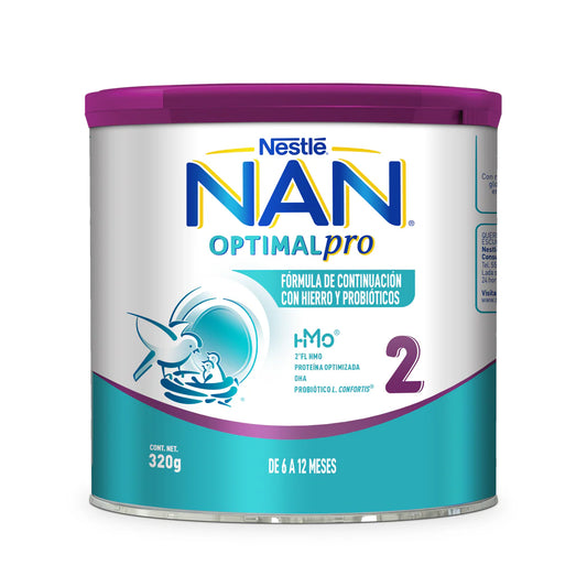LECHE NAN 2 FORMULA OPTIMAL PRO 12/320 G
