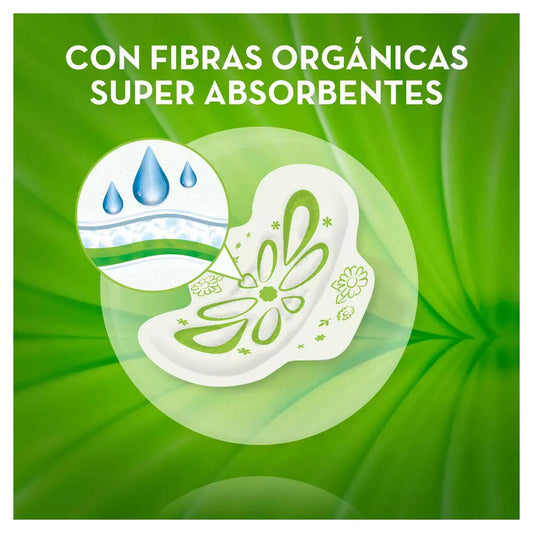 NATURELLA TOALLA FEMENINA FLUJO MODERADO INVISIBLE C/A 16/8