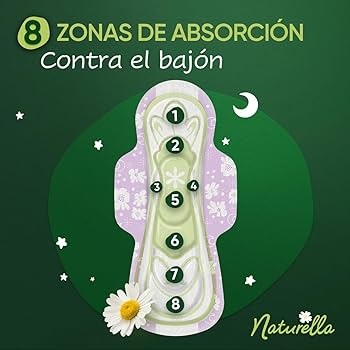 NATURELLA FLUJO MODERADO MANZANILLA C/A 9/8 + 3PQ