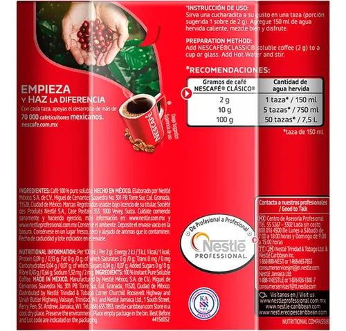 NESCAFE CLASICO DUO PACK 120 G