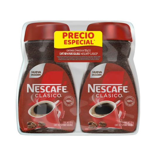 NESCAFE CLASICO DUO PACK 120 G