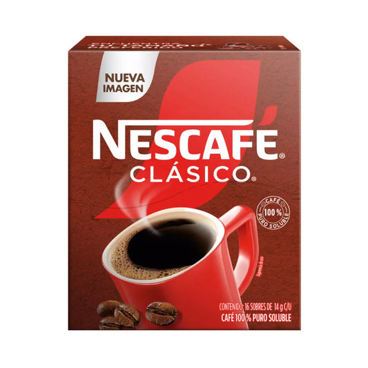 NESCAFE CLASICO SOBRE 6/16 14 G