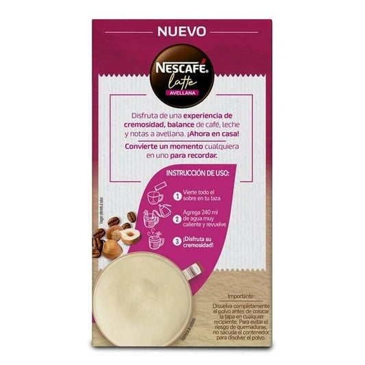 NESCAFE LATTE AVELLANA 20 G