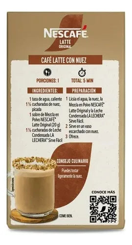 NESCAFE LATTE CARAMELO 20 G