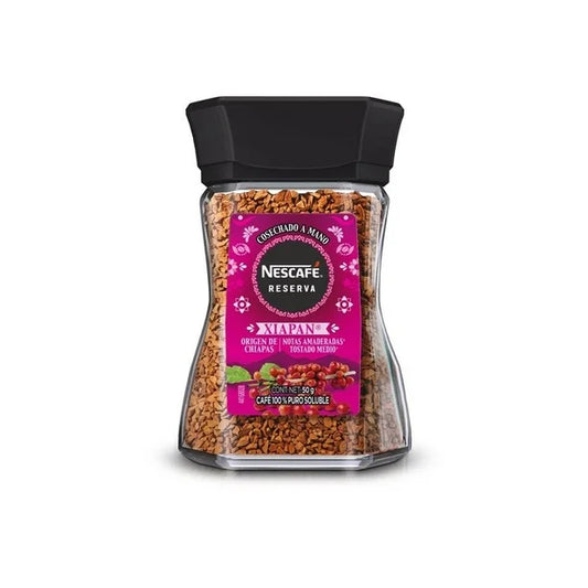 NESCAFE RESERVA MEXICANA XIAPAN 12pzs de 50 G