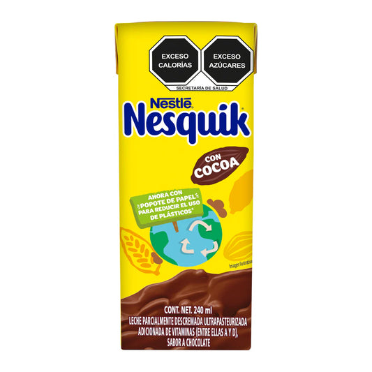 NESQUIK LECHE CHOCOLATE RTD 27/240 ML