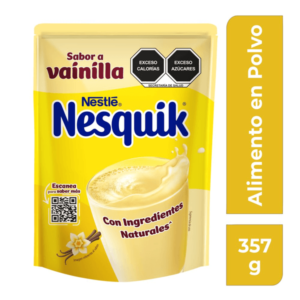 NESQUIK VAINILLA DOYPACK 12/357 G