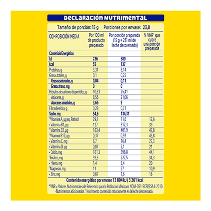 NESQUIK VAINILLA DOYPACK 12/357 G