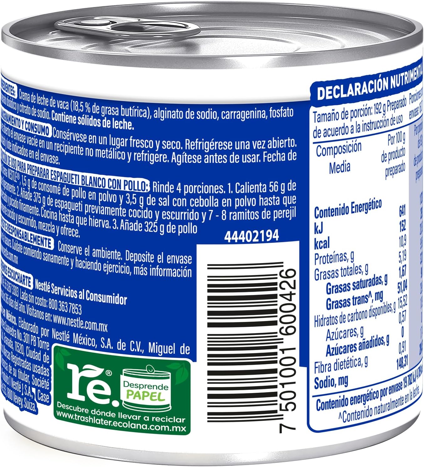 NESTLE MEDIA CREMA 24/225 G +PROM