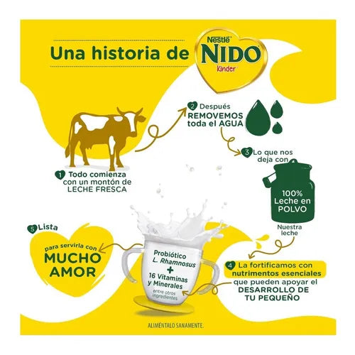 NIDO KINDER LECHE 12/800 G
