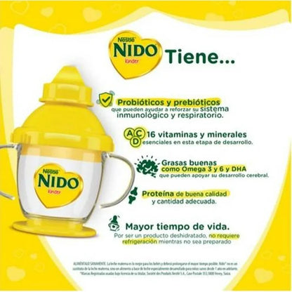 NIDO KINDER LECHE BOLSA 12/144 G