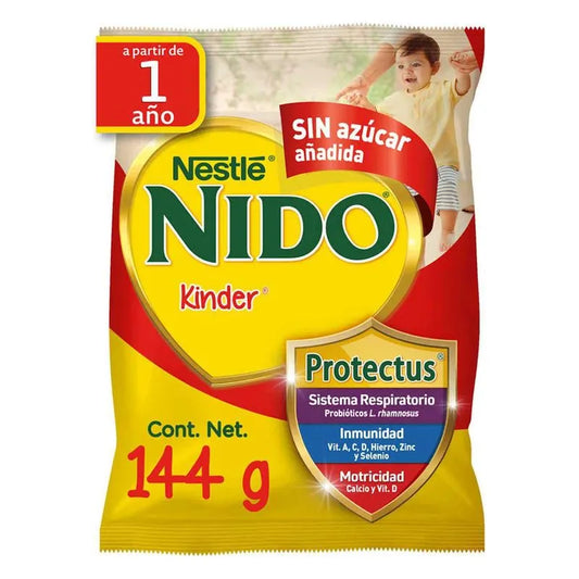 NIDO KINDER LECHE BOLSA 12/144 G