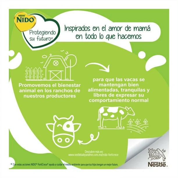 NIDO LECHE FORTI CRECE BOLSA 12/120 G