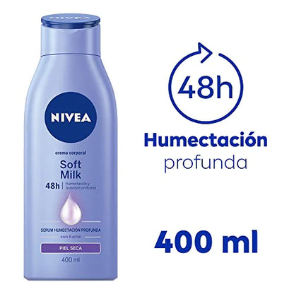 NIVEA BODY CR SOFT MILK SECA 15/400 ML