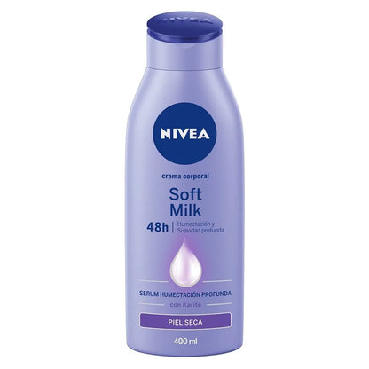 NIVEA BODY CR SOFT MILK SECA 15/400 ML