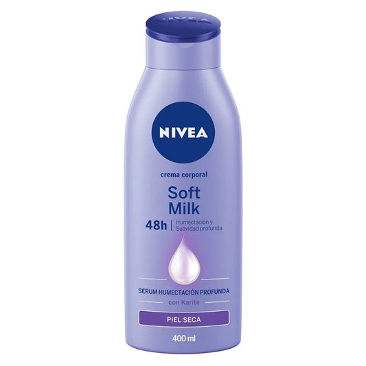 NIVEA BODY CR SOFT MILK SECA 15/400 ML