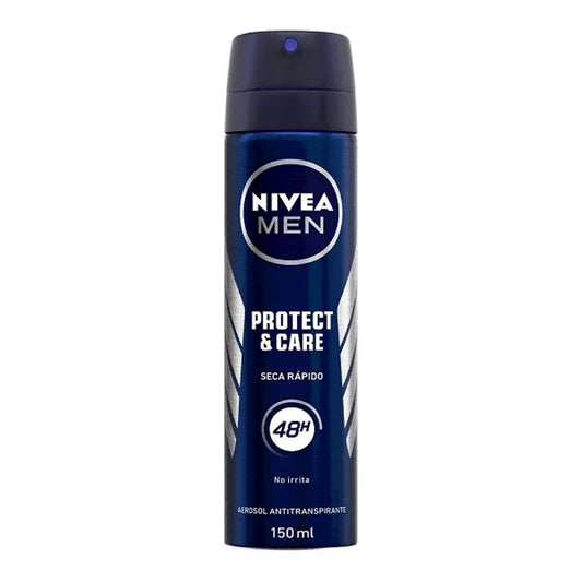 NIVEA DESODORANTE AEROSOL MEN PROTECCION Y CUIDADO 150ML