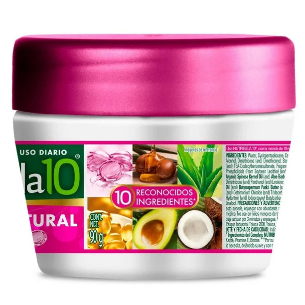 NUTRIBELA10 TRAT CAPILAR KERATINA NATURAL 16/90 G