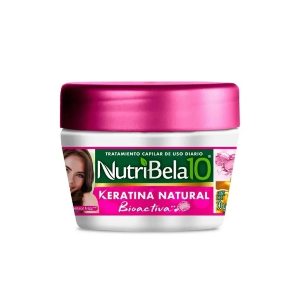 NUTRIBELA10 TRAT CAPILAR KERATINA NATURAL 16/90 G