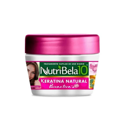 NUTRIBELA10 TRAT CAPILAR KERATINA NATURAL 16/90 G