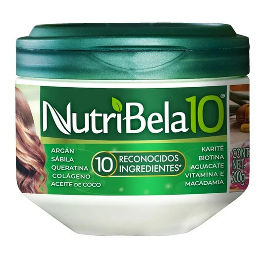 NUTRIBELA10 TRAT CAPILAR RESTAURACION 12/300 G