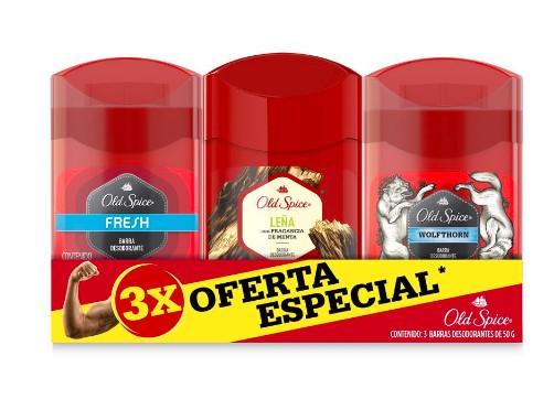 OLD SPICE DES BARRA 50G (LEÑA/FRESH/WOLF)