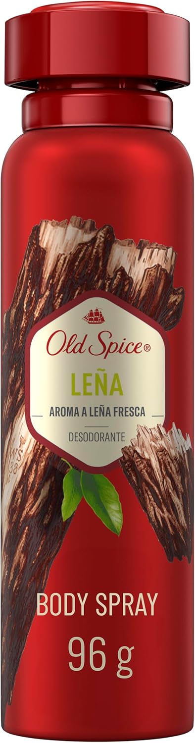 OLD SPICE DESODORANTE SPRAY LEÑA 150 ML 96G