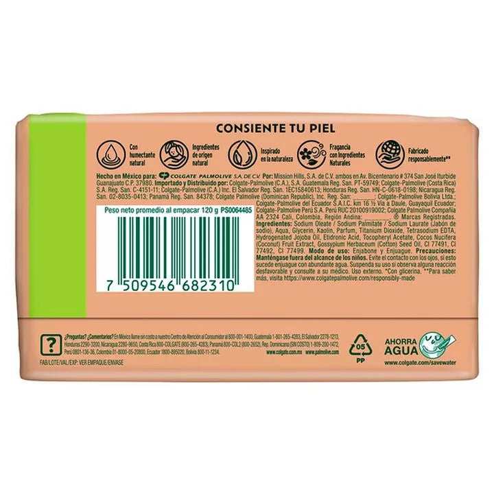 PALMOLIVE JABON NAT COCO/ALGODON 18/4 120 G