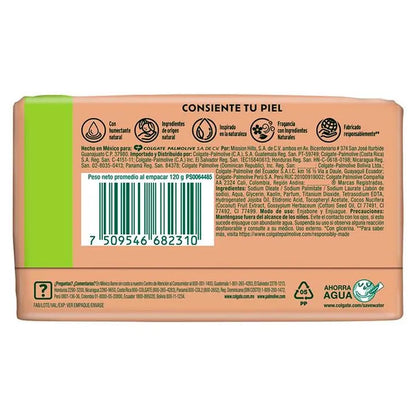PALMOLIVE JABON NAT COCO/ALGODON 18/4 120 G