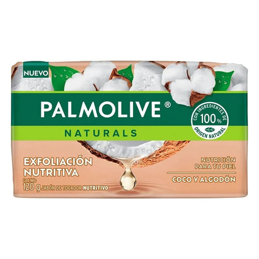 PALMOLIVE JABON NAT COCO/ALGODON 18/4 120 G