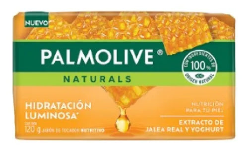 PALMOLIVE JABON NAT JALEA REAL/YOGHURT 18/4 120 G
