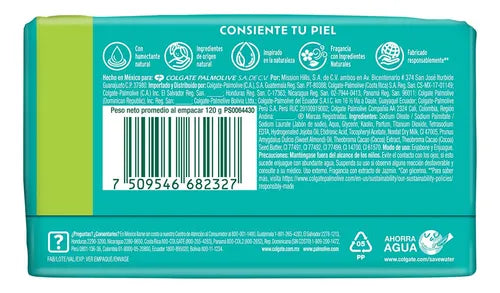 PALMOLIVE JABON NAT JAZMIN/CACAO 18/4 120 G