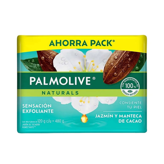 PALMOLIVE JABON NAT JAZMIN/CACAO 18/4 120 G