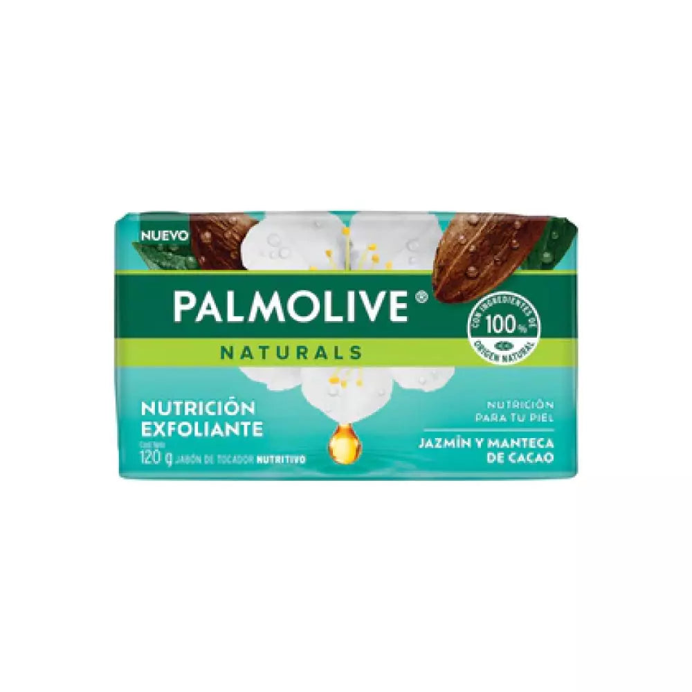 PALMOLIVE JABON NAT JAZMIN/CACAO 18/4 120 G