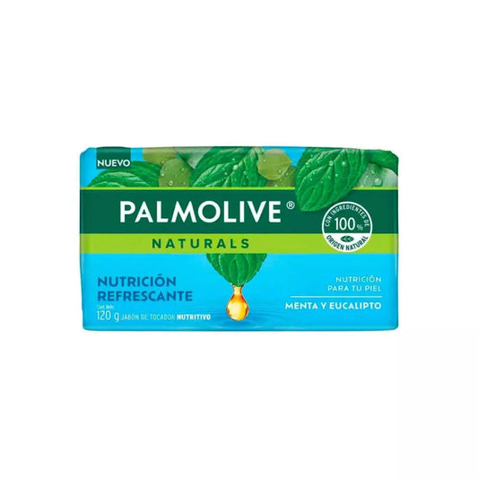 PALMOLIVE JABON NAT MENTA/EUC 18/4 120 G