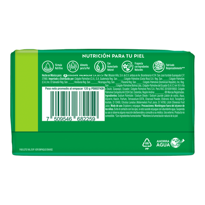 PALMOLIVE JABON NAT SANDIA/LYCHEE 18/4 120 G