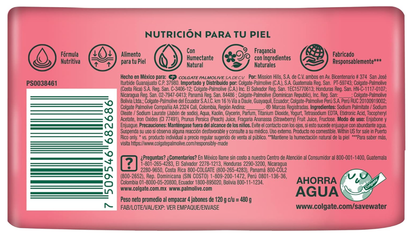 PALMOLIVE JABON NAT YOGHURT/FRUTAS 18/4 120 G