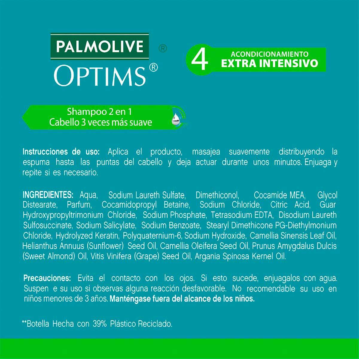 PALMOLIVE SH OPT 4 12/400 ML 912B