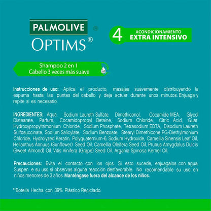 PALMOLIVE SH OPT 4 12/400 ML 912B
