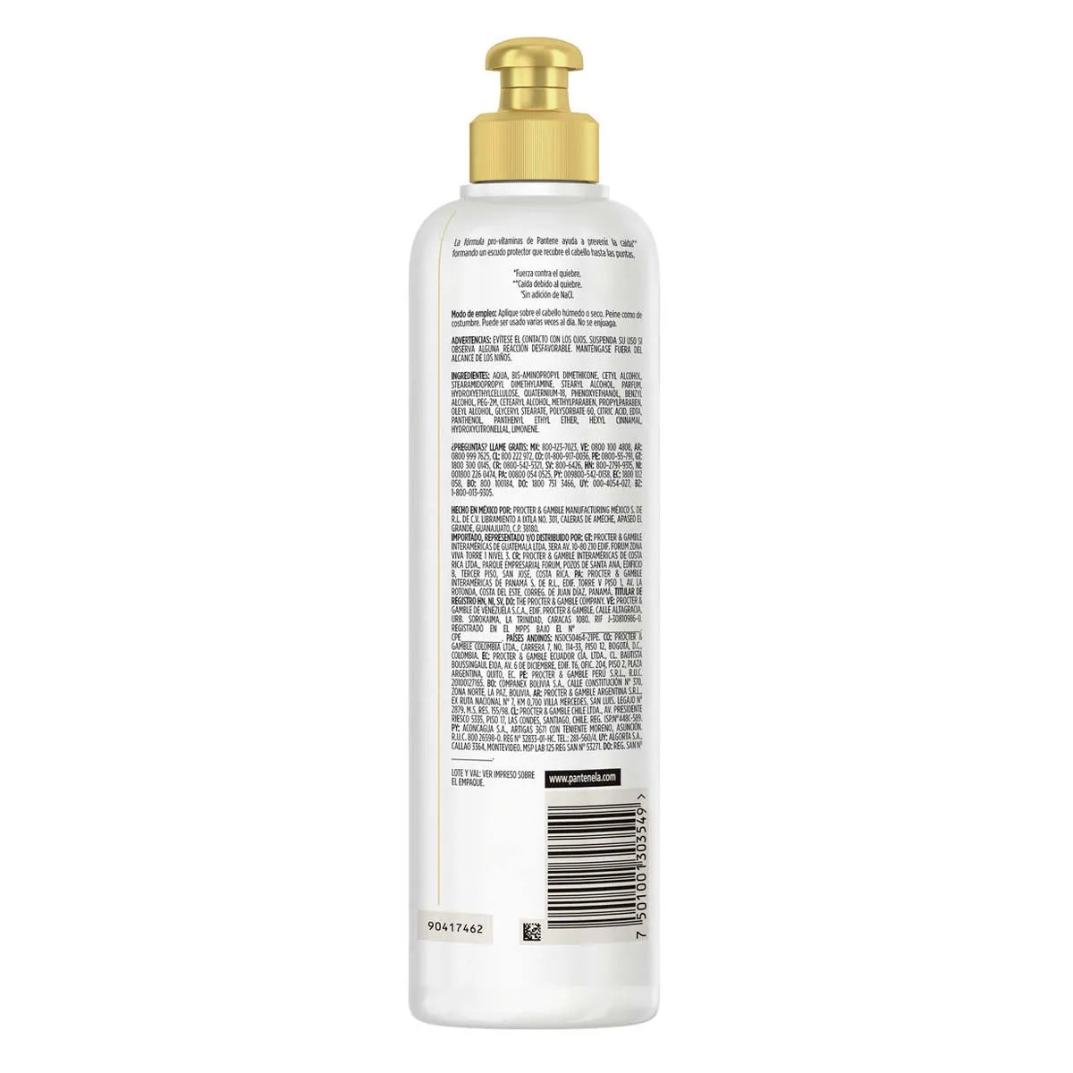 PANTENE CR P/PEINAR CONTROL CAIDA 12/300 ML