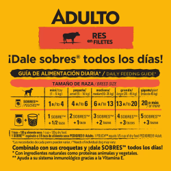 PEDIGREE SOBRE ADULTO RES 12/100 G