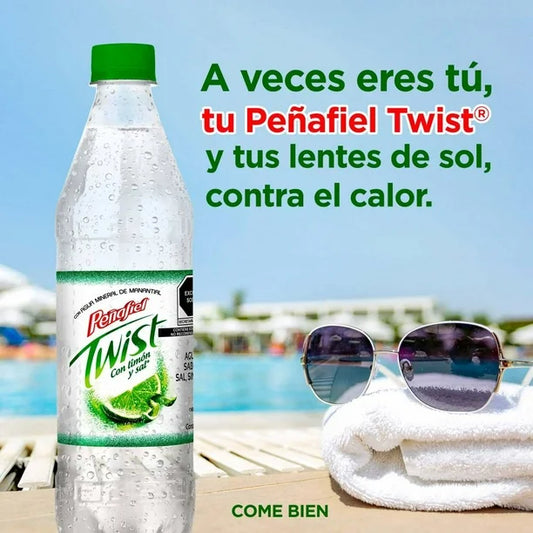 PENAFIEL AGUA MINERAL TWIST LIMON 12/600 ML