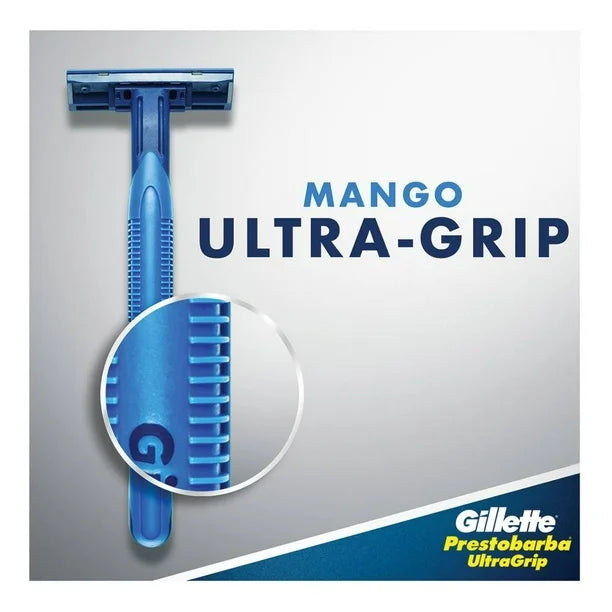 RASTRILLO GILLETTE PRESTOBARBA 2 ULTRA GRIP 24/24