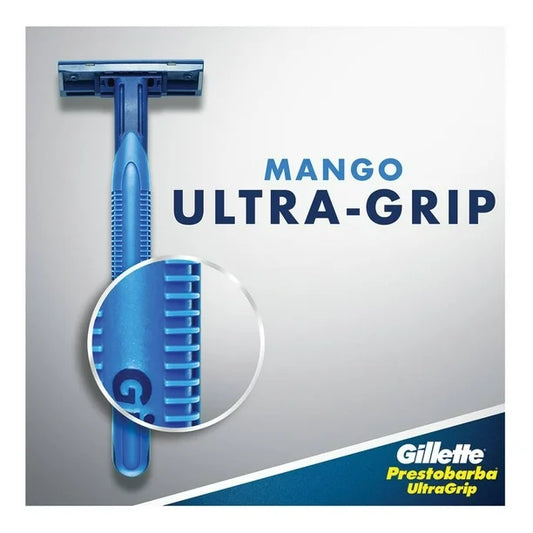 RASTRILLO GILLETTE PRESTOBARBA 2 ULTRA GRIP 24/24