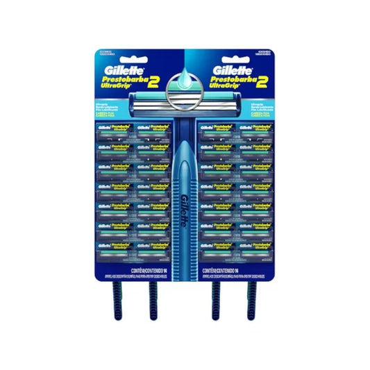 RASTRILLO GILLETTE PRESTOBARBA 2 ULTRA GRIP 24/24